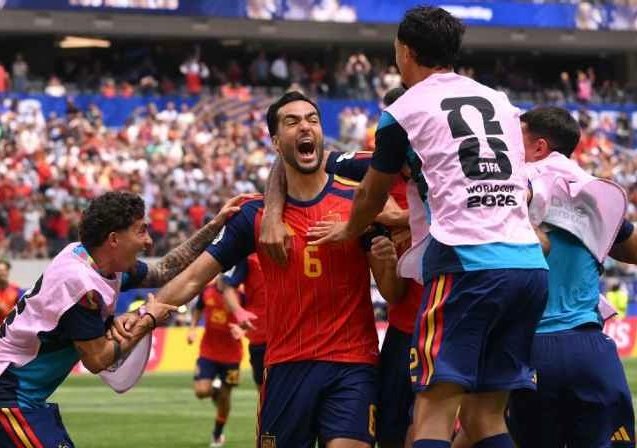 World Cup 2026:  Merino Strikes Late Again As Spain Edge Out Belgium, Set Up Semifinal Clash With France