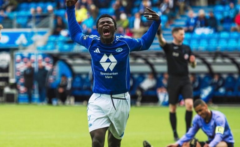 Norway: Daga On Target In Molde FK’s 4-2 Win Away To KFUM Oslo