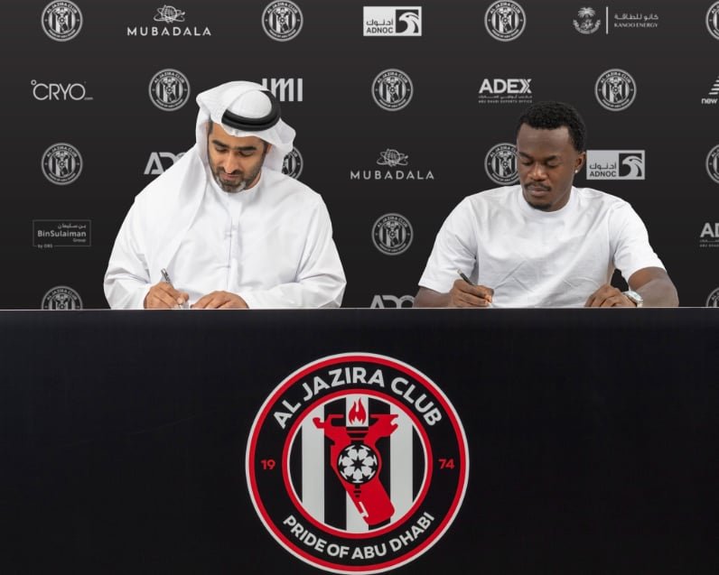 Transfer: Dennis seals move to UAE club, Al Jazira 