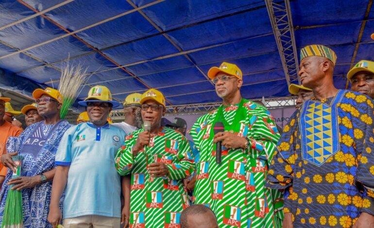 Abiodun Receives Thousands Of PDP, ADC Defectors Into APC