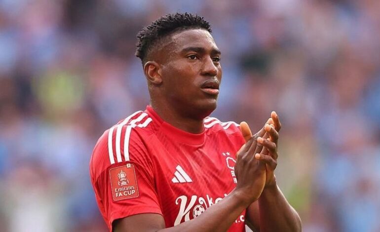 Coventry City Agree Deal To Sign Awoniyi From Nottingham Forest