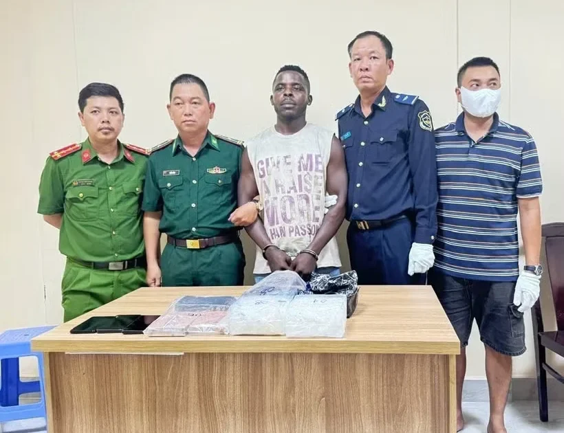 Nigerian arrested with meth, heroin in Vietnam