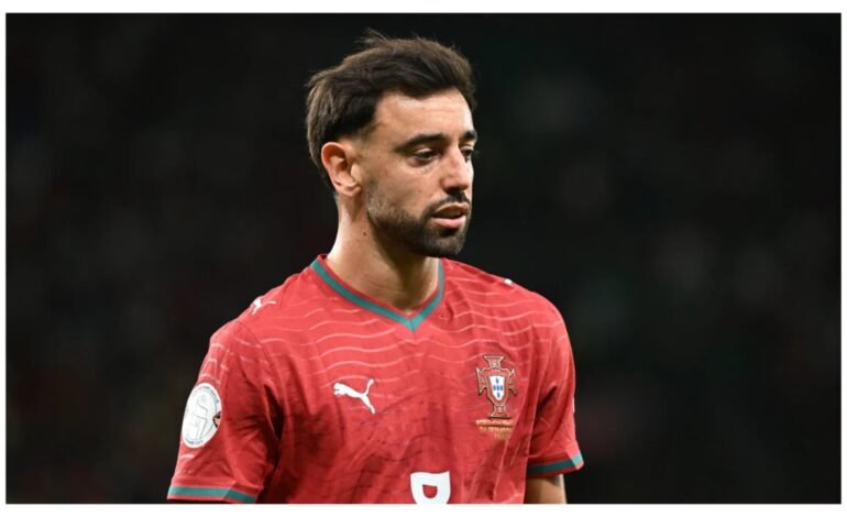 EPL: Carrick takes decision on removing Bruno Fernandes as Man Utd captain