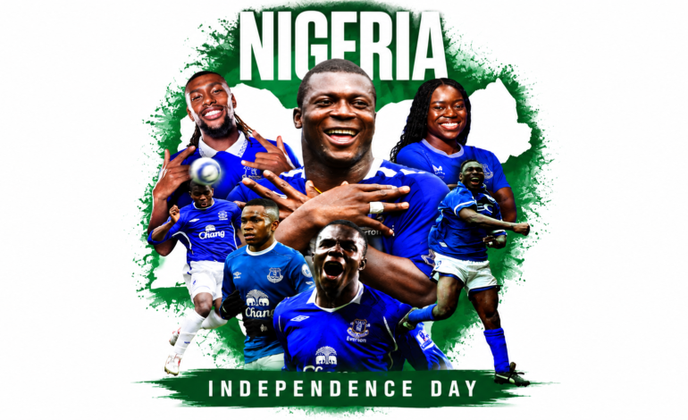 Nigeria @66: Everton leads European clubs in Independence Day tributes